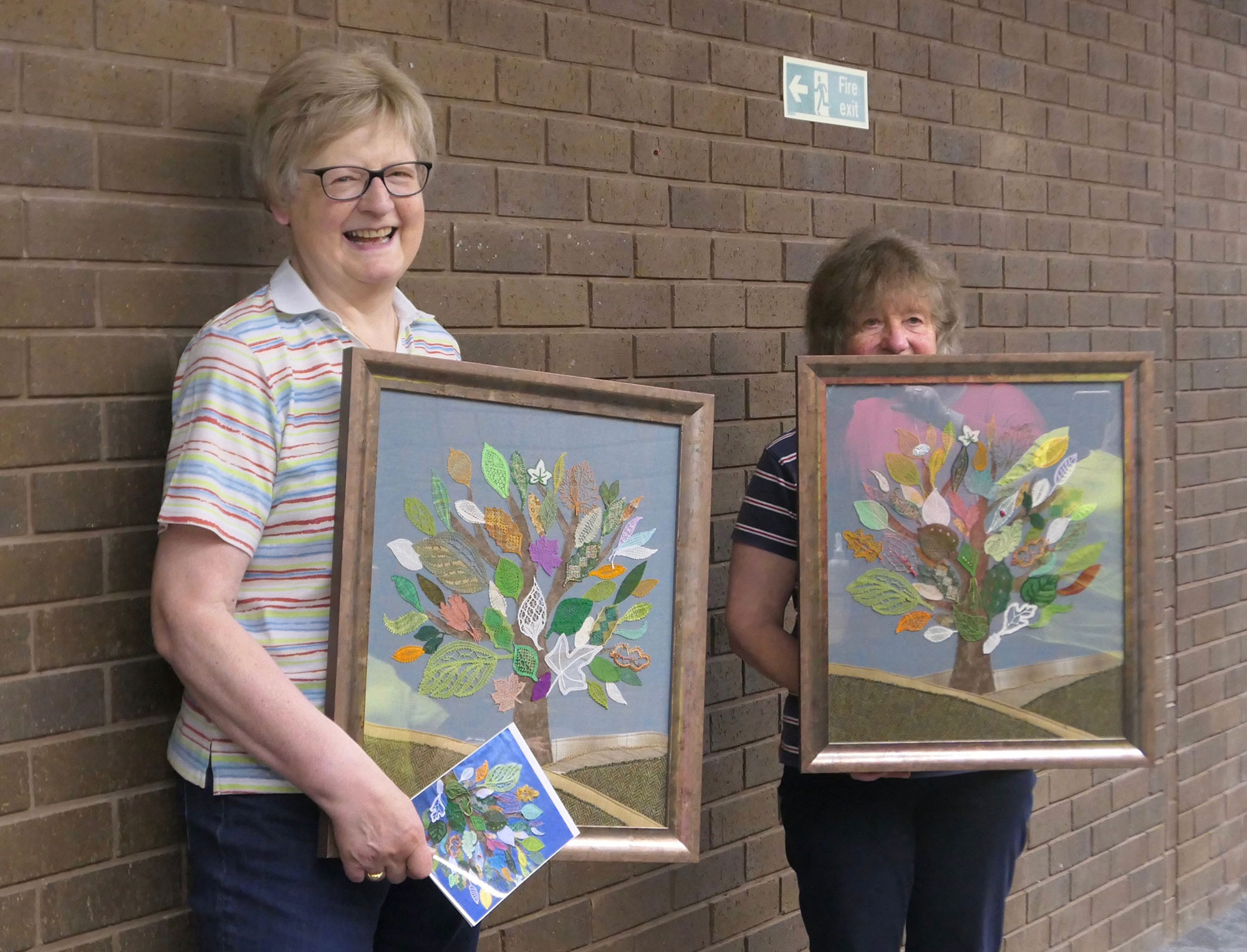 Kitty Mason and Susan Clark, Edinburgh Lace Course 2020 Edinburgh Lace Course 2020