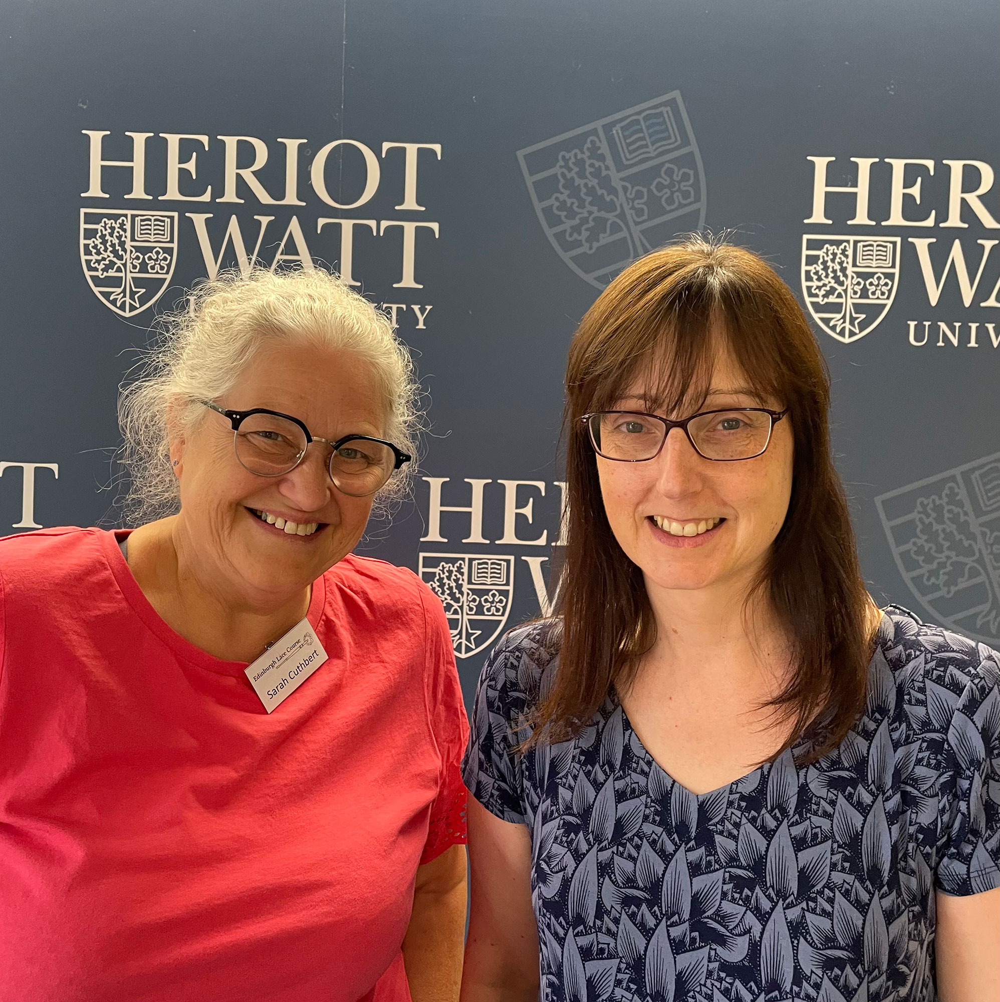 Carole Smith and Sarah Cuthbert